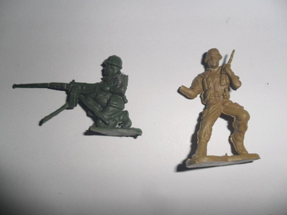 Soldado Militar Ametralladora Soldaditos Guerra Mundial 1