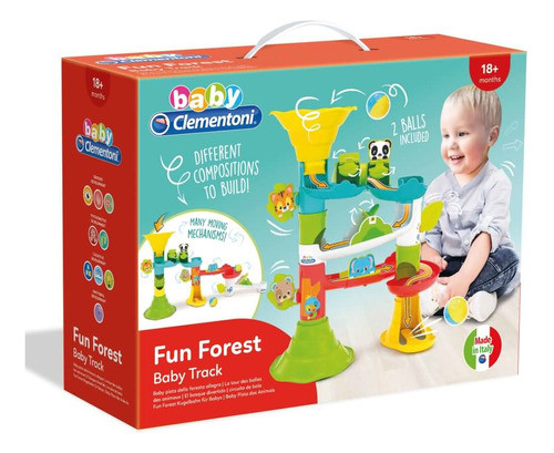 Circuito De Pelotas Baby Clementoni Original 0