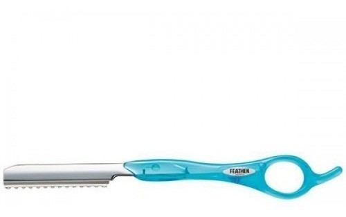 Navajín Feather Celeste Japones Original Barberia Peluqueria 0