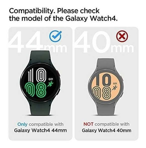 Funda C/protector De Pantalla Spingen Galaxy Watch 4 44mm 1