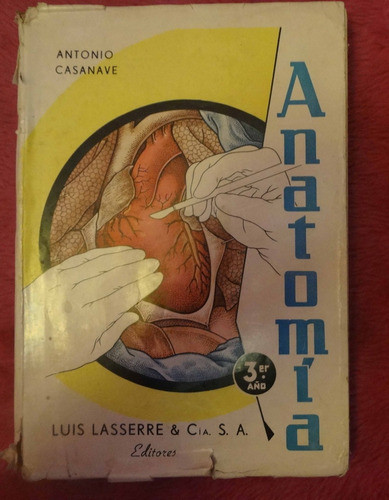 Anatomía De Tercer Año De Antonio Casanave Lanza Ilustracion 0
