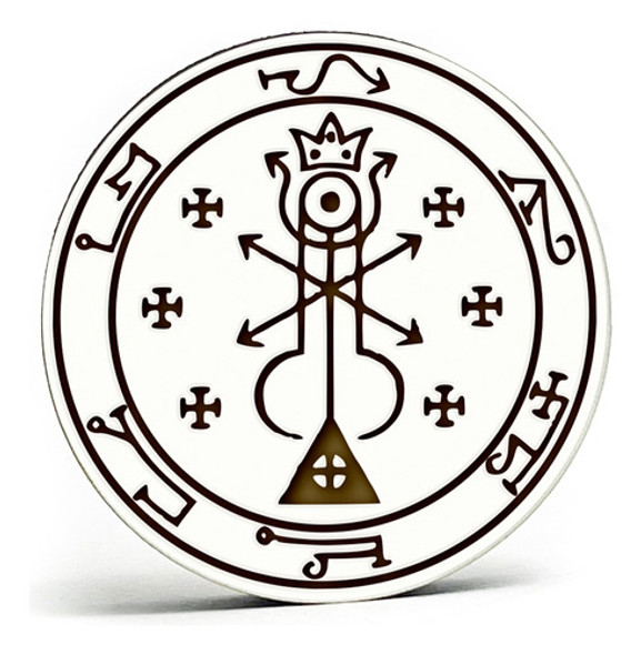 Sigilo Belphegor | 6 Cm | Branco 0