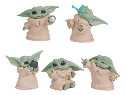 Grogu Baby Yoda Child Mandalorian Star Wars Set 5 Pcs. 0