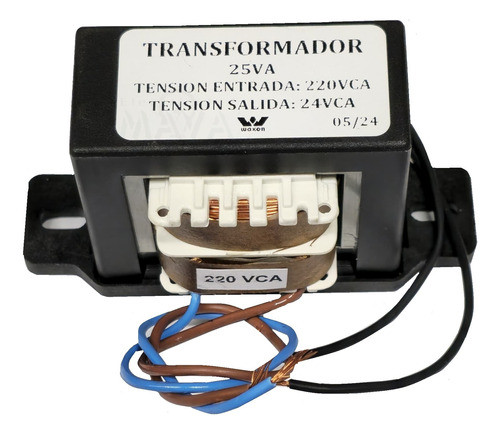Transformador Trafo 220v A 24v Potencia 25w 1