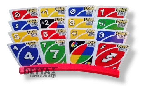 Soporte Cartas, Uno, Naipes Chicos Discapacidad - Detta3d 0