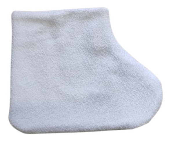 Bota Atoalhada Para Hidratação Dos Pés (tecido Duplo) 0