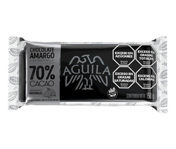 Tableta Choco Águila 70% - Arcor Oficial 0