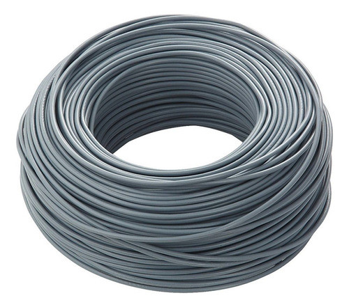 Cable Bajo Plástico Gris 2x6mm² - Rollo 100 Mts. 0