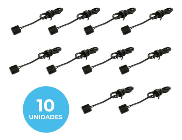 Kit C/ 10 Chave Botão Start Universal Alarme Bloqueador 1