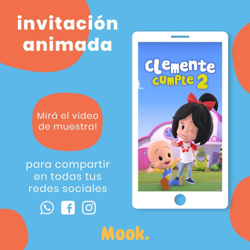 Cleo Y Cuquin Invitación Animada En Video Digital 1