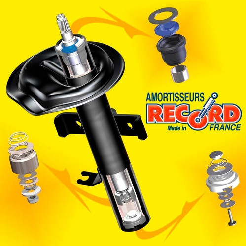 Juego Amortiguador Delantero Peugeot 206/207compact Frances 1