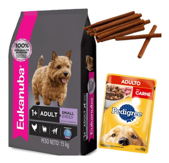 Eukanuba Adulto Raza Pequeña 7. 5 Kg Con Regalos 0 Eukanuba Adulto Raza Pequeña 7. 5 Kg Con Regalos 0