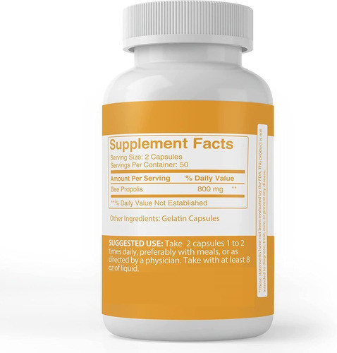 Pure Original | Bee Propolis Immune Support I 800mg I X100 1