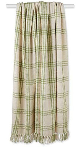 Dii Modern Farmhouse Plaid Collection Manta De Algodón Con F 1
