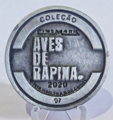 Ficha Aves De Rapina Metal Original Licenciada  Arlequina 1