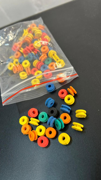 Niples Dobles Para Aguja De Varilla 100unid Tattoo Tatuaje 1