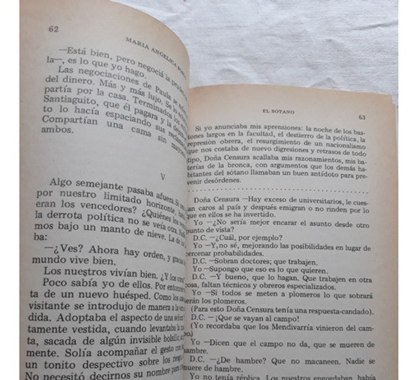 El Sotano - Maria Angelica Bosco - Editorial Sudamericana 1 El Sotano - Maria Angelica Bosco - Editorial Sudamericana 1