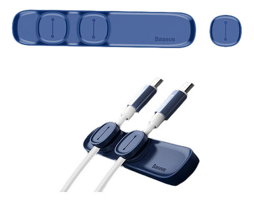 Baseus Clip Clip Organizer Gancho De La Línea Magnetic Wire 0