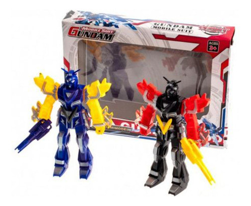 Robot Con Luz X2 Unidades En Caja 23x17x4cm - 50429 0