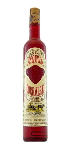 Tequila Corralejo Añejo 100% Agave De Mexico 0