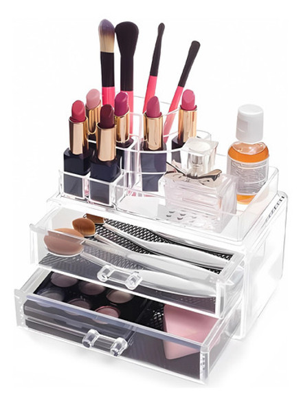 Organizador De Maquillaje Cosméticos Cajones Divisiones 0