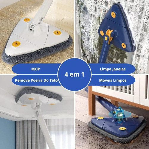 Limpeza Alta Performance: Mop Limpeza 360 Triangular 1