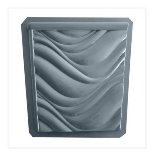 Forma Molde Abs 1.5mm Gesso Cimento Ref 806 Vaso Ondas 1