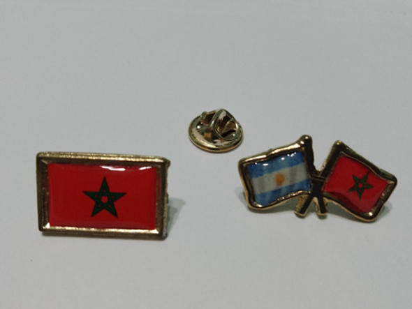 Pins Bandera Marruecos Dos Modelos De 2 Cms 0 Pins Bandera Marruecos Dos Modelos De 2 Cms 0