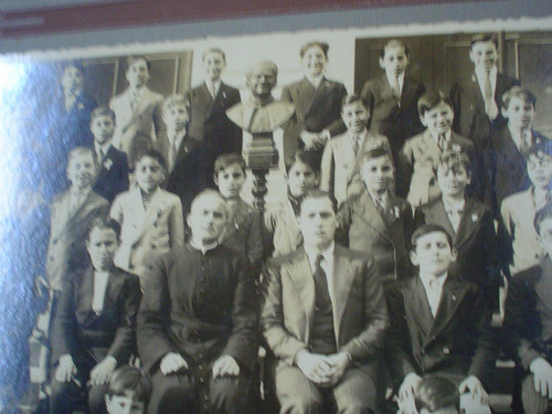 Fotografia Colegio Salesiano Don Bosco 4º Grado 1933 Busto 1