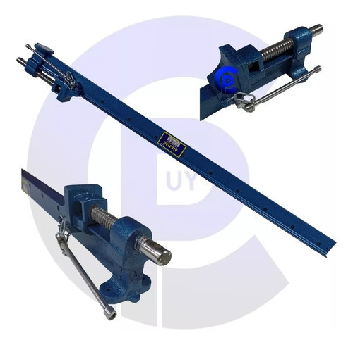 Prensa Sargento Metal - Largo 1.2m Carpintero - En Oferta 1