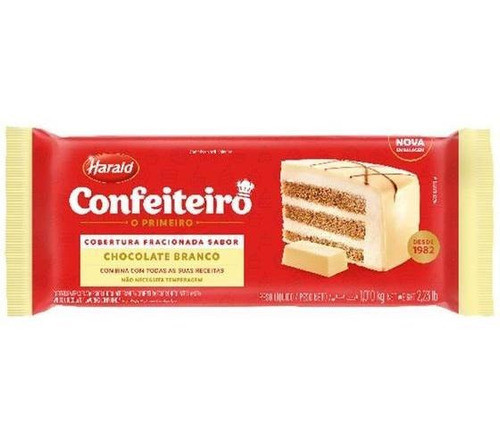 Chocolate Confitero Blanco En Barra 1,050kg 0