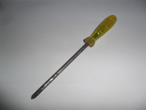 Antiguo Destornillador Philips Miniatura Acrilico Herramient 0