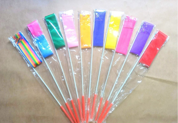 12 Unidades Fita De Ginastica Ritmica Com Estilete 1