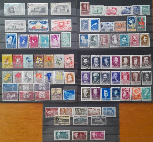 Estampillas Rumania Varias Años 50 0