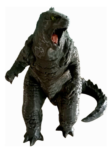 Godzilla Impreso Con Tecnología 3d.  15cm Alto 0