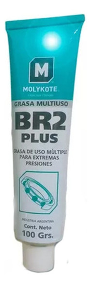 Grasa Multiuso Molykote Con Mos2 Br2 Plus X 100gr 0