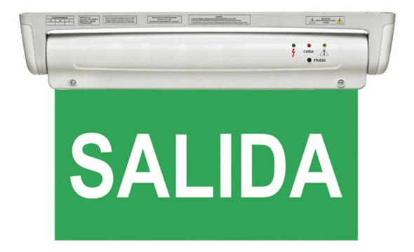 Cartel Led Luminoso De Emergencia - Salida - Baw 0