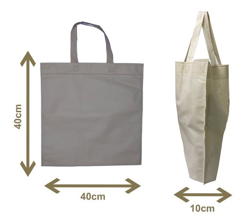 100 Bolsas De Friselina Ecologicas 40x40 Lisas 1