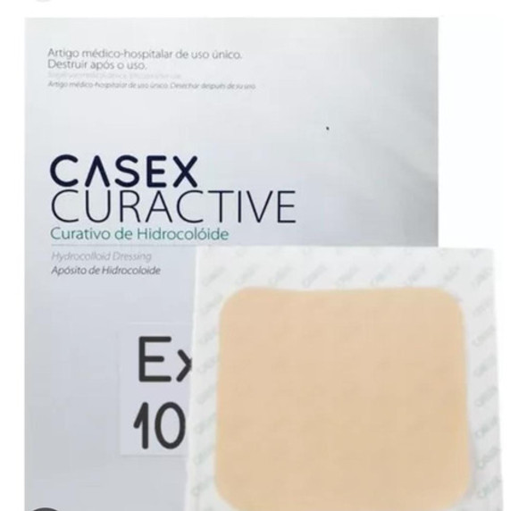 Parche Hidrocoloide Simil Duoderm 10x10cm Regular X 3 Unidad 1