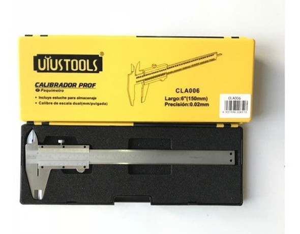 Calibre 150mm Acero Inoxidable Uyustools Tconviene 0