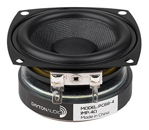 Parlante Cono De Polivinilo Rango Completo 20w 4 Ohm 2-1/2 0