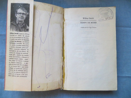Tiempo De Morir Wilbur Smith Emece Editores 1990 1