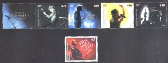 2015 Musica- Pack Ceratti- Rock Nacional - Argentina Mnh 1 2015 Musica- Pack Ceratti- Rock Nacional - Argentina Mnh 1