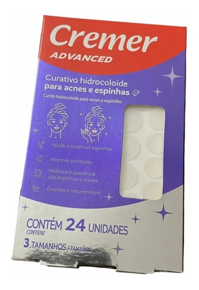 Curativo Hidrocoloide Para Acnes E Espinhas 1 Caixa C/24 Un 0 Curativo Hidrocoloide Para Acnes E Espinhas 1 Caixa C/24 Un 0