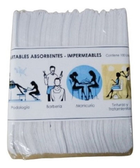 Toallas Descartables Manicuria Podologia Barberia Tintura 0