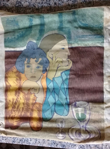 Pintura Picasso Replica   Dos Saltimbanquis   En V Ballester 0