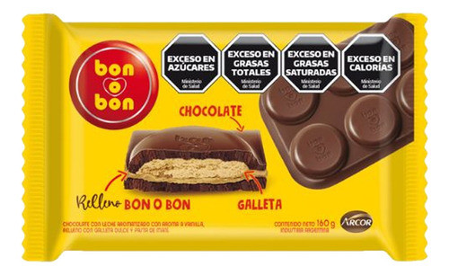 Bon O Bon Chocolate Relleno 160gr - Cioccolato Tienda Dulce 0
