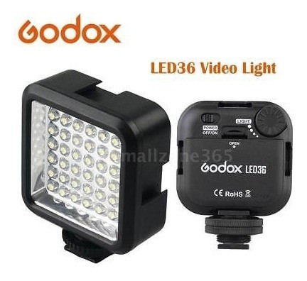 Godox Led36 Video Luz De 36 Luces De Led Para Dslr Cámara Vi 0