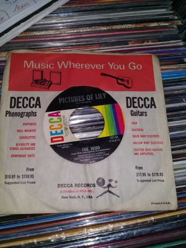 The Who - Pictures Of Lily / Doctor, Doctor Simple Kktus 1