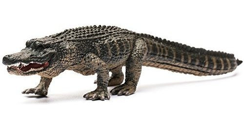 Colecta  Figura De Fauna Americana Cocodrilo Americano Auten 0